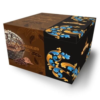 panettone cacao e cioccolato