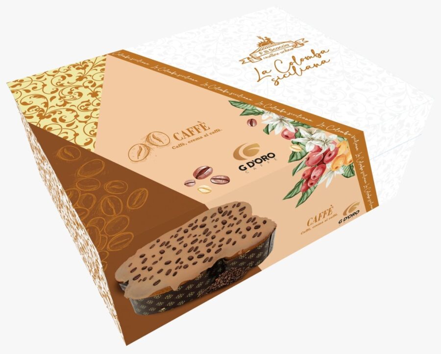 Colomba al caffè